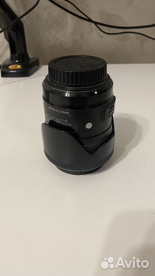 Объектив sigma 35 mm 1.4 canon