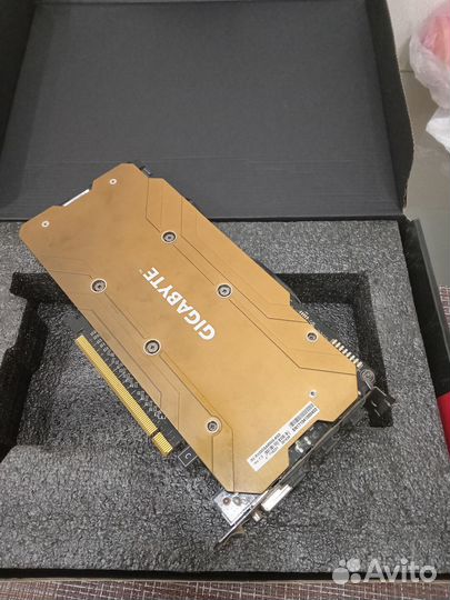Видеокарта rx580 8gb gigabyte