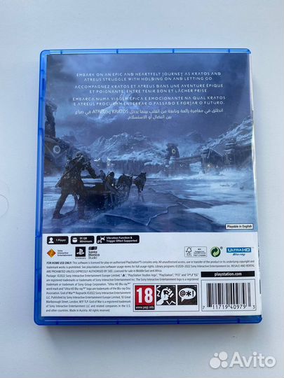 God of War Ragnarok ps5 Русская озвучка