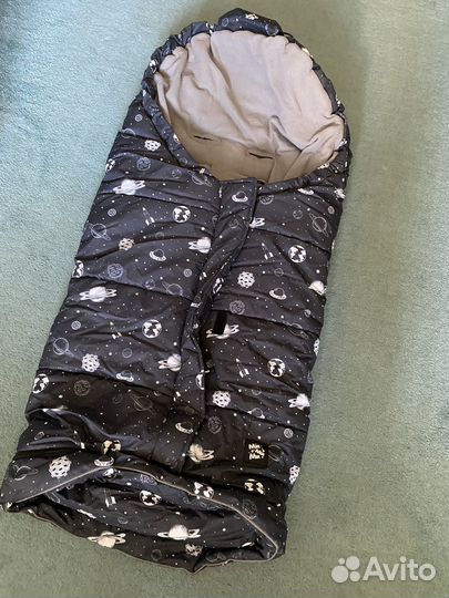 Зимний конверт в коляску