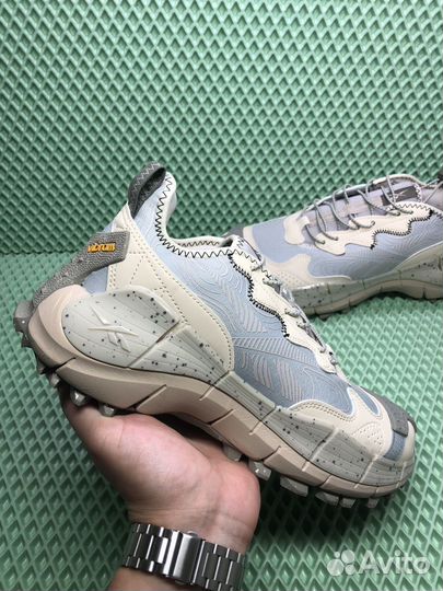 Кроссовки reebok zig kinetica 2 edge beige осень