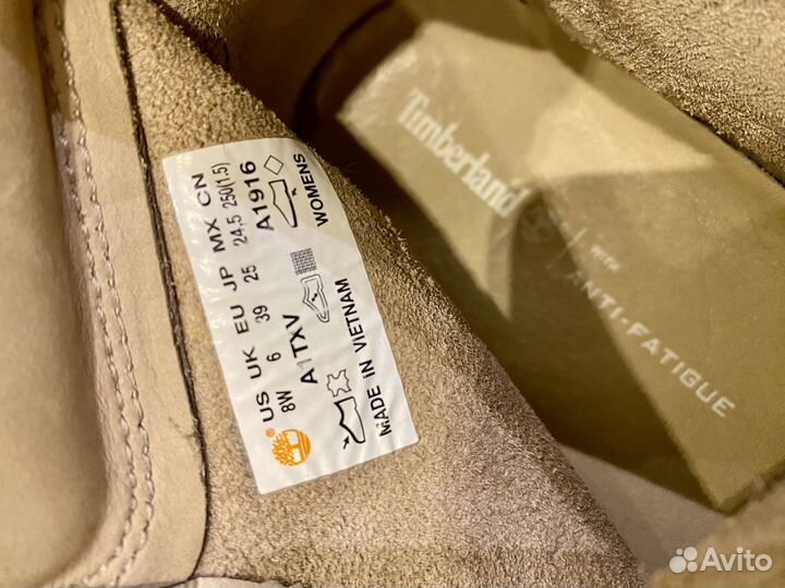 Ботинки женские Timberland 38-39