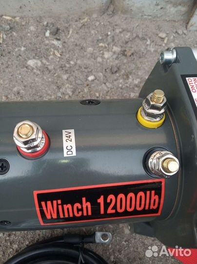 Лебедка электрическая автомобильная 24