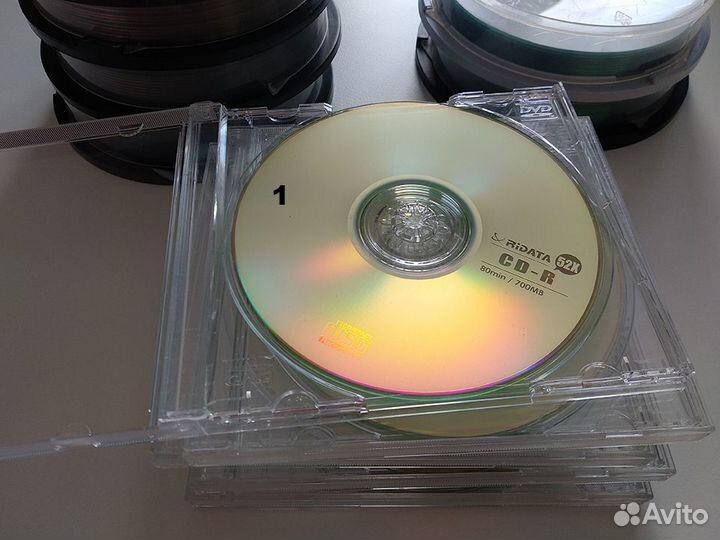 Диски CD/DVD R/RW TDK, Verbatim, Sony, SmartTrack