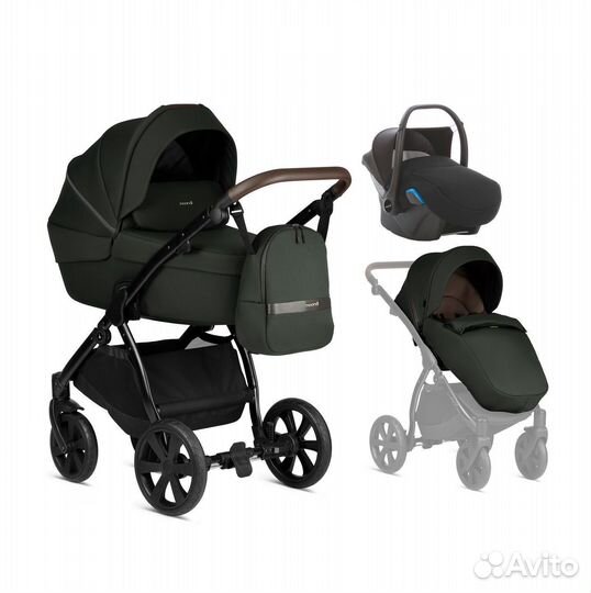Noordi Luno All Trails 3 в 1 Forest Green (609)