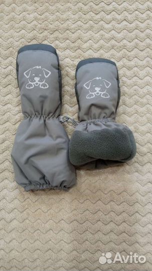 Варежки-краги непромокаемые