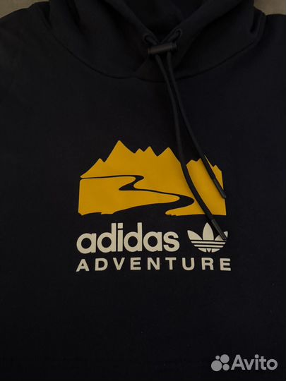 Худи adidas синее