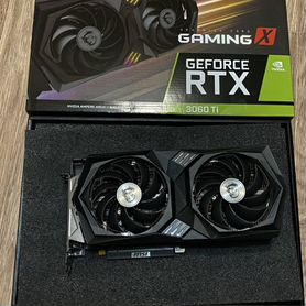 Видеокарта msi rtx 3060ti gamingx