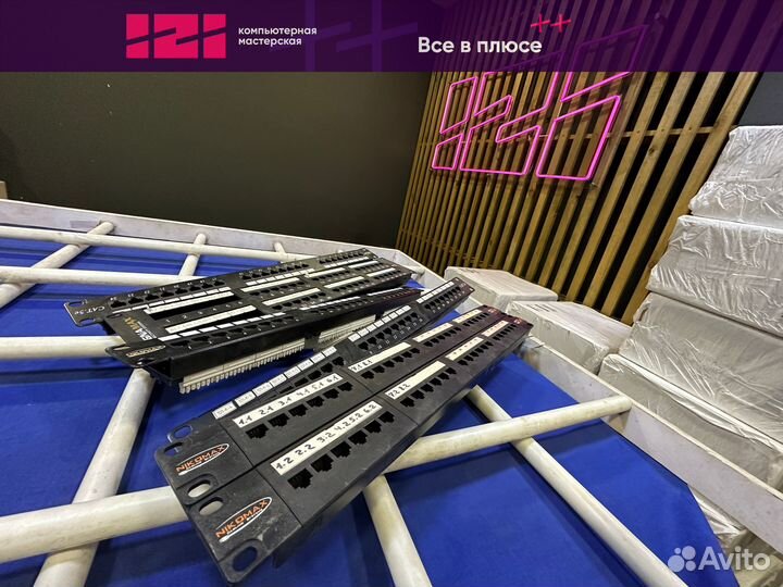 Патч панели в ассортименте