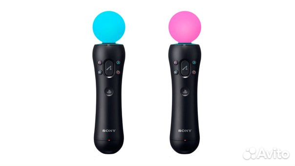 Комплект из двух PlayStation Move PS3 PS4