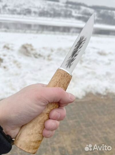 Нож якутский ручной работы
