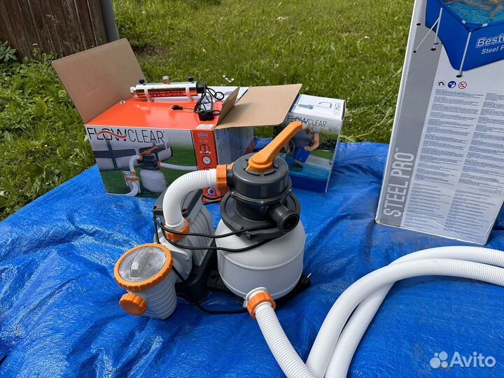 Каркасный бассейн bestway Steel Pro400х211х81