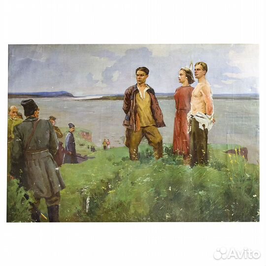 Картина маслом СССР соцреализм