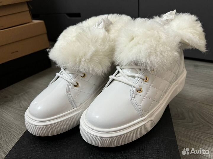 Угги UGG Shanti White Dakota, 36р, 22см стелька