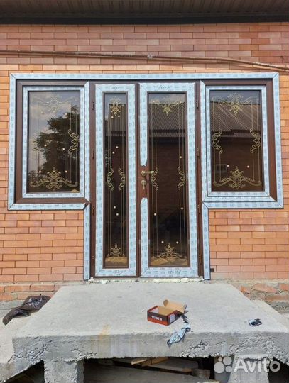 Витражи/Дверь входная на заказ