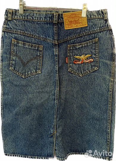 Джинсовая юбка levis