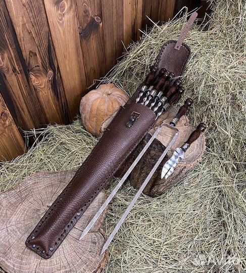 Набор шампуров в чехле