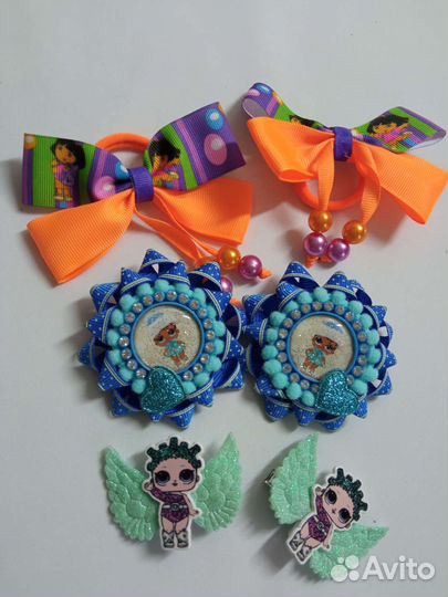 Резинки для волос ручной работы