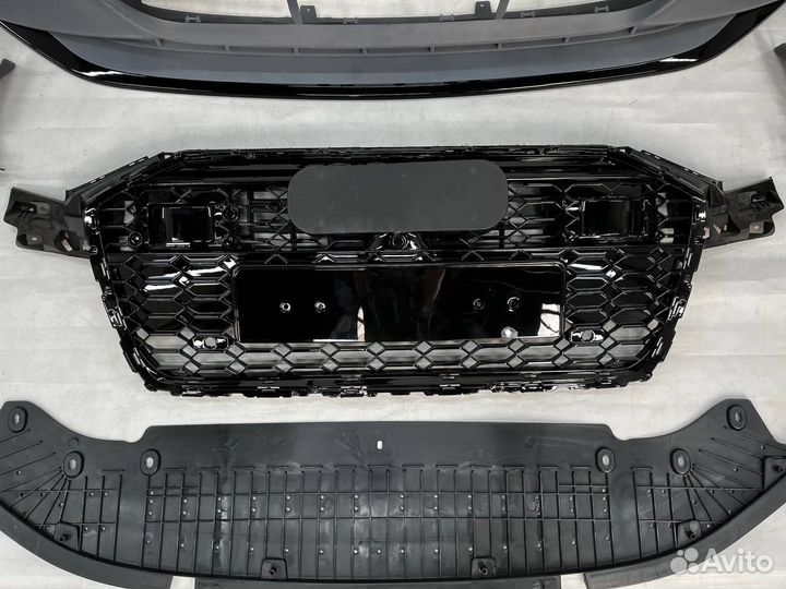 Передний бампер RS6 Audi A6 C8 (2018 - 2023)