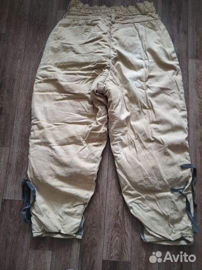 Зимние ватные штаны