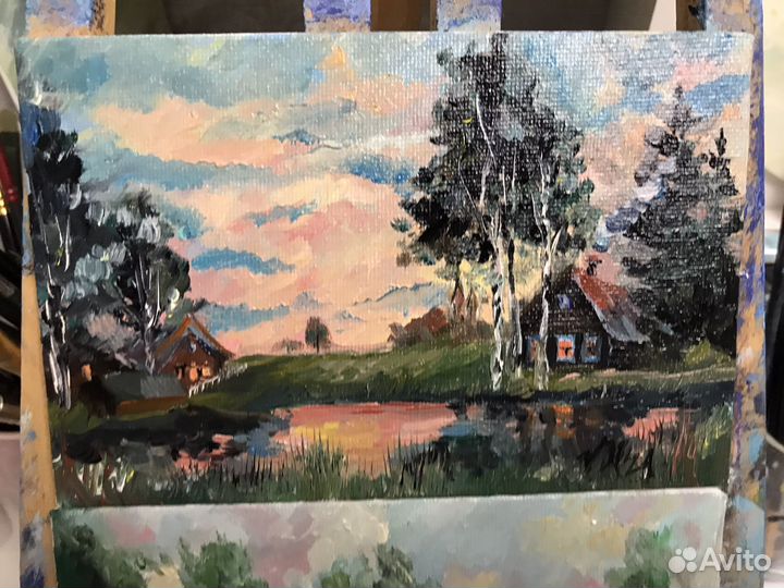 Картины маслом, 10х15