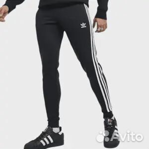 Брюки-джоггеры Adidas Originals Adicolor Three Str