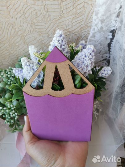 Мыльный букет сирени на День учителя