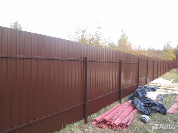 Профлист (на крышу и забор)