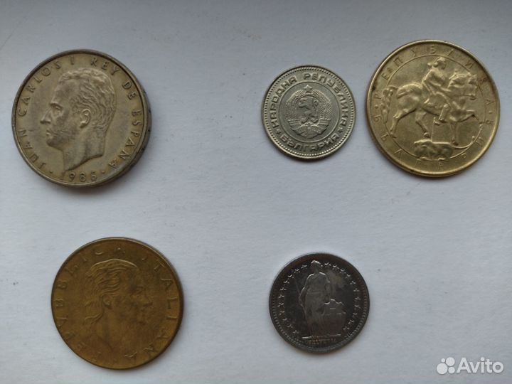 Монеты Европейских стран