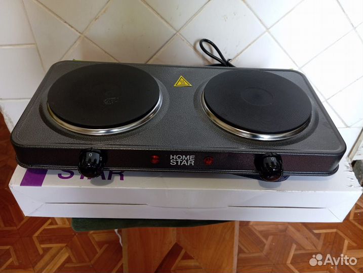 Плитка электрическая 2 конфорки