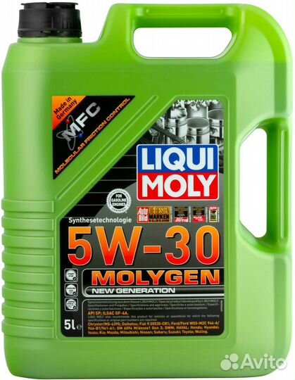 Liqui Moly Molygen New Generation 5W-30 5л SP