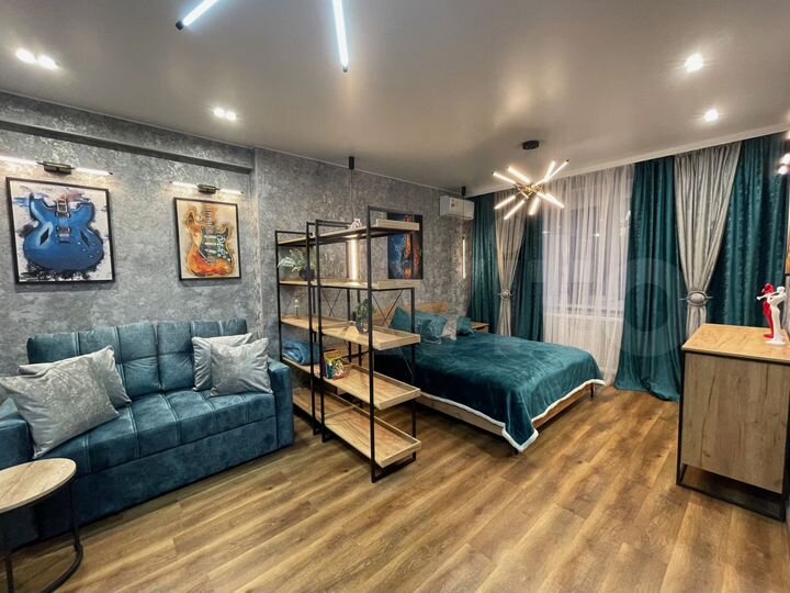 Квартира-студия, 45 м², 2/6 эт.