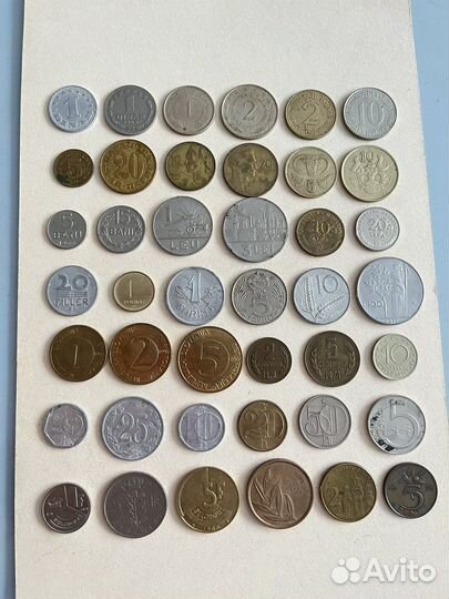 Монеты разных стран