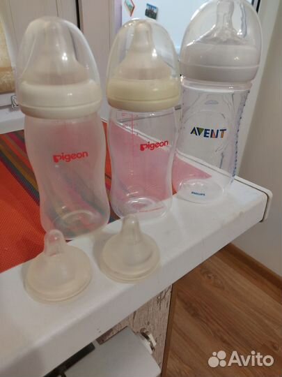 Бутылочки Dr. Browns и pigeon. Авент продана