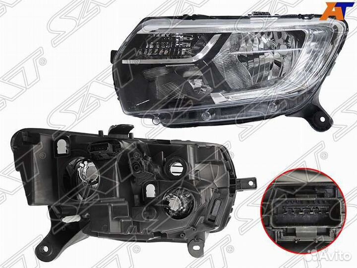 Фара левая на Рено Логан 2, с 2018г