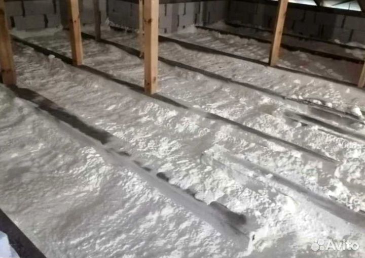 Утепление ангара пенополиуретаном (ппу)
