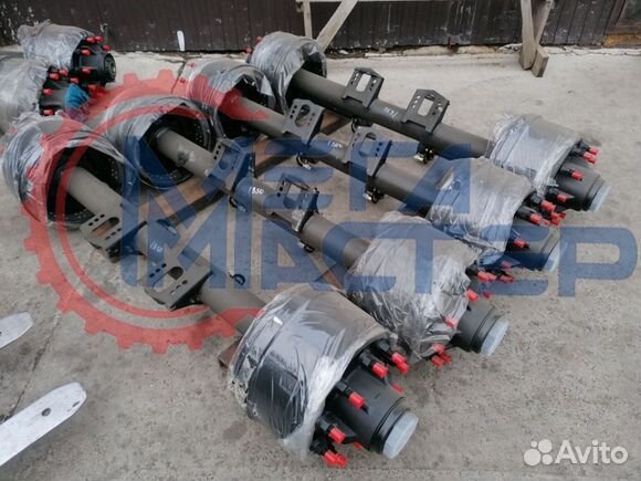 Ось L1 в сборе 12 тонн 1850мм с ABS