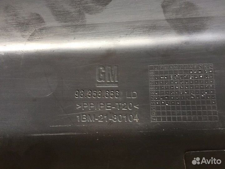 Накладка порога (внутренняя ) правая Opel Astra H