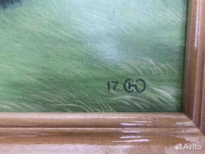 Картина маслом на холсте большая