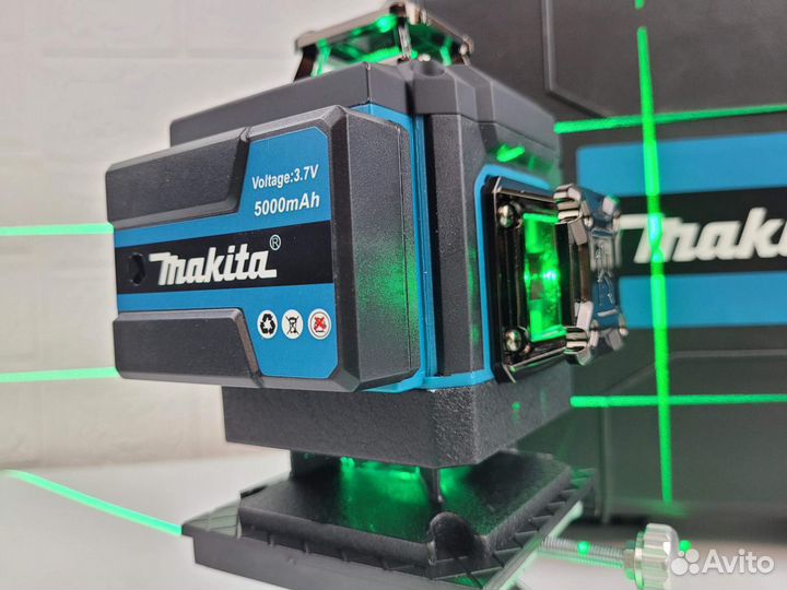 Лазерный Уровень Makita 4D 360 LED с управлением