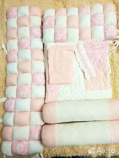 Бортики в детскую кроватку бу