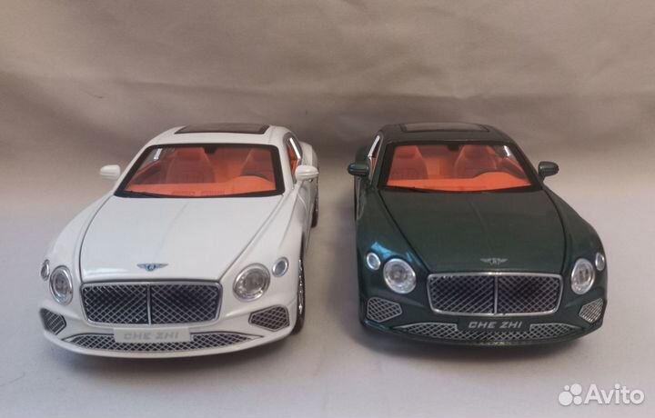 Bentley Continental GT инерционная машинка 1:24