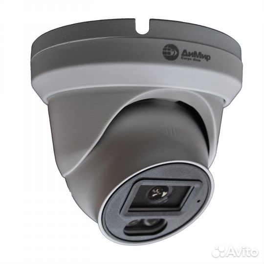 IP камера 8Мп, PoE, купольная, антивандальная