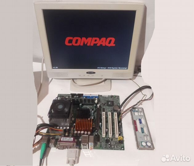 Ретро материнская плата HP Compaq сокет А 462