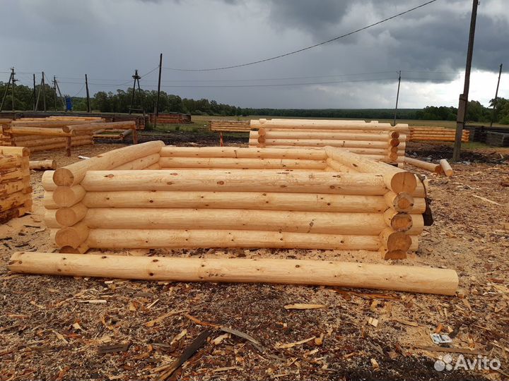 Срубы банные