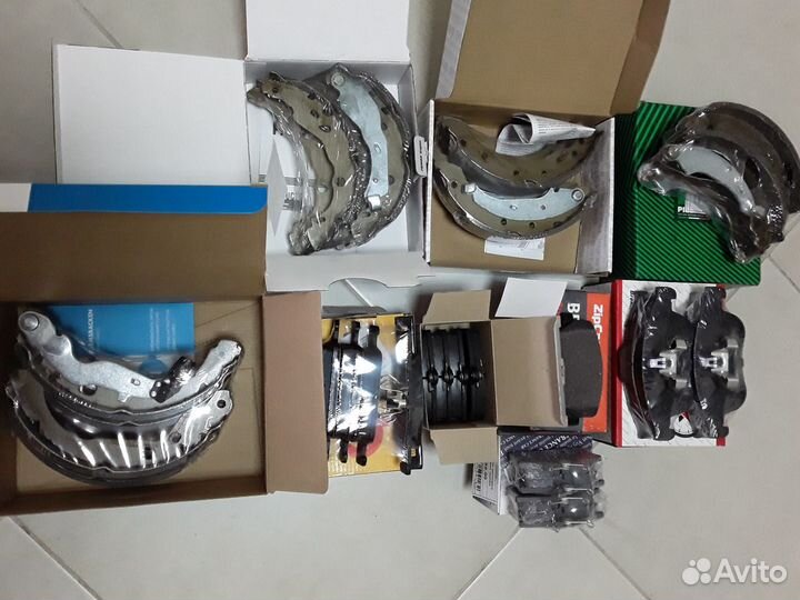 Тормозные колодки renault logan