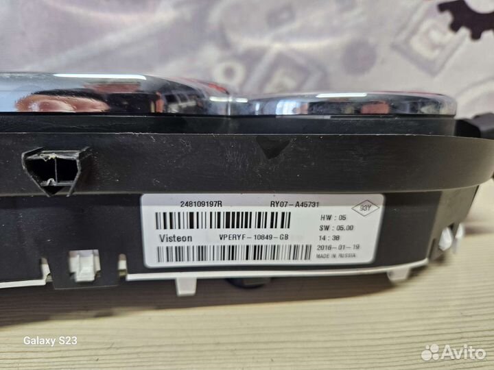 Щиток приборов Renault Sandero Stepway 2 K4M AT