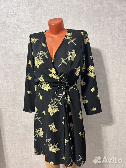 Платье на запах 46