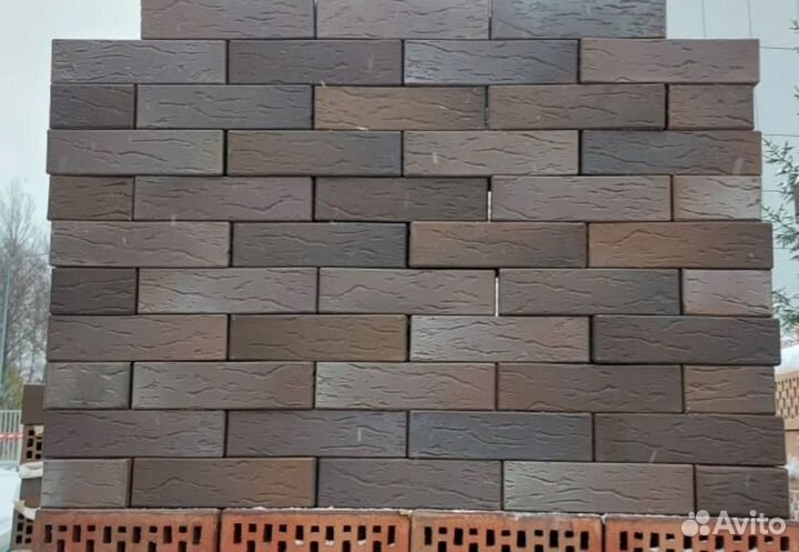 Клинкерный кирпич одинарный