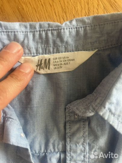Рубашка, брюки, свитшот H&M